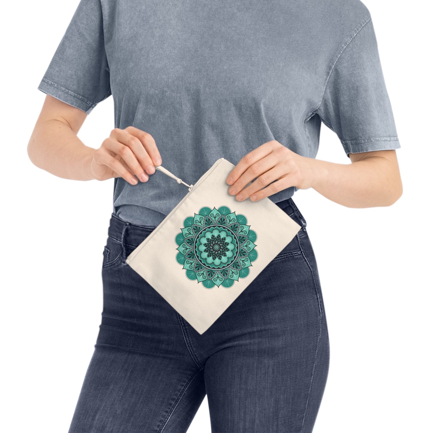 Elegant Floral Pouch - "Bloom with Grace" Design